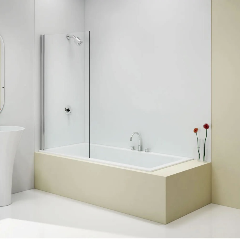 Merlyn Mb12 Hinged Bath Screen Sanctuary Bathrooms